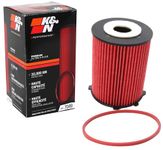 K&N Oil Filter - High Performance-Series compatible with Citroën, Ford, Mazda, Peugeot & Volvo (HP-7049), Red