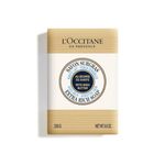 L'OCCITANE Deluxe Sized Shea Butter Milk Sensitive Skin Extra Rich Soap 250g | Palm Oil Free, Vegan & 99% Readily Biodegradable | Sustainable & Luxury Beauty Body Wash for All Skin Types