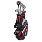 MacGregor Golf DCT4000 Golf Clubs Set with Bag (Graphite/Steel - 1 Inch Longer, 16 Pieces / 11 Clubs, Regular, Right)