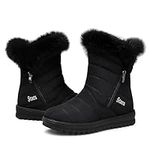 SHIBEVER Winter Waterproof Boots fo