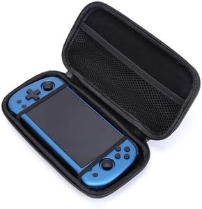 MechPuConToy Hard Carrying Case for X55/X28 Handheld Game Console, EVA Waterproof Shockproof Multi-Function Accessories Travel Storage Bag