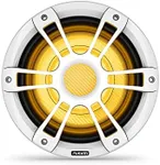 Garmin Fusion® Signature Series 3i Marine Subwoofers, 10" 600-watt CRGBW Sports White Marine Subwoofer