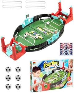 Gioco di Calcio per Bambini Mini Giochi di Calcio da Tavolo Giocattolo Calcio Regalo di Calcio per Ragazzo 8 9 10 11 anni Gioco da Tavolo Interattivo Famiglia Regalo di Ragazzi per Compleanno Natale
