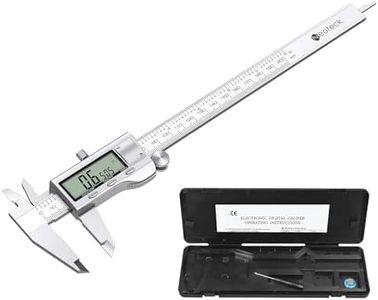 Neoteck 8 inch Digital Caliper, Stainless Electronic Calipers Measuring Tool, Fractions/inch/Millimeter Conversion - [Upgrade]