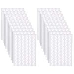2040 Pcs Photo Corners for Scrap Book, Photo Corners, Photo Stickers, Photo Corners Clear Self Adhesive for DIY Craft Picture Edge Stickers Scrapbook Personal Journal (Transparent)