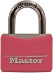 Master Lock Pink Covered Aluminum K