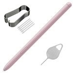 Bestdealing Galaxy Tab S6 Lite Stylus P610N P615 P610 S Pen Replacement Touch Pen for Samsung Galaxy Tab S6 Lite SM-P610N SM-P615 SM-P610 10.4" with Tips Tweezer S6lite Pen Repair Part (Chiffon Pink)