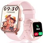 KALINCO Kids Smart Watch for Boys Girls Teens, IP68 Waterproof Swimming Smartwatch, 1.8'' Fitness Activity Tracker Watch with 100 Sports Modes, Make Call/Answer, Connected GPS