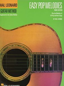 Easy Pop Melodies: Correlates with Book 1 (Hal Leonard Guitar Method (Songbooks))