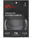 (2.7m - 4X) - Scientific Anglers Absolute Fluorocarbon Leader