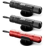 JUFO 3 packs Family LifeHammer Emergency Car Safety Hammer with Window Breaker and Seatbelt Cutter – Essential Escape