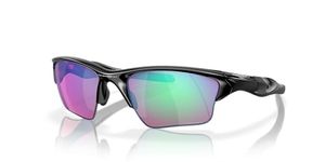 Oakley Men's OO9154 Half Jacket 2.0 XL Rectangular Sunglasses, Polished Black/Prizm Golf, 62 mm