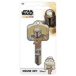 Disney Star Wars The Mandalorian KEY00154 6-Pin UL2 Universal Section Cylinder Key Blank