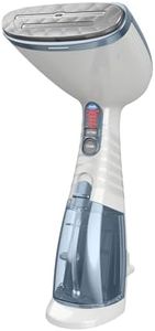 Conair Handheld Garment Steamer for Clothes, Turbo ExtremeSteam 1875W Fabric Clothes Steamers, Hand Steamer for Clothes, Portable Handheld Garment Steamers for Clothes, Handheld Steamer, Blue