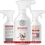 C&G Pets | Anti Pecking Spray 500ML | Organic Blend Protects and Supports Poultry Health | Stop Peck, Cleans Pecking Wounds and Cuts | Helps Prevent Feather Pecking | Cruelty Free and Kind Spray