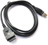 TECHGEAR Replacement USB Sync Charger Cable Compatible with Samsung MP3 Players YP-K3 YPK3 YP-K3J YP-K5 YPK5 YP-K5J YP-T8A YP-T9 YPT9 YP-T10 YPT10 YP-P2 YPP2 YP-S5 YPS5 YP-S5 YPS3 YP-U10 YP-E10