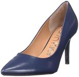 Calvin Klein Women's Gayle Pump, Navy Blue, 7 UK