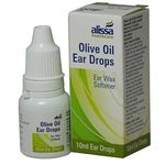 5 x Olive Oil Ear Wax Drops Softens Removes Wax 10ml (5 Packs)