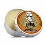 Moustache and Beard Wax 30ml – Promotes Facial Hair Growth with Moisture Resistant Feature – Ideal Beard Styling for Men with All Natural Ingredients, Strong Hold, & Orange Scent Wax