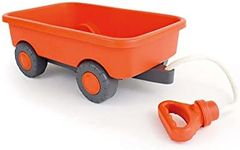 Green Toys Wagon, Orange - Pretend 