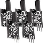 AZDelivery 5 x KY-002 SW-18015P Shock Vibration Switch Sensor Module 3.3V 5V compatible with Arduino Including E-Book!