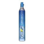 sodastream 1032121441 Spare Gas Cylinder for Sparkling Water Maker, CO2 Cylinder for Making Fizzy Carbonated Water at Home (Screw In Blue Gas, compatible with Spirit, Crystal, Genesis), 60 litre