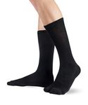 Knitido Traditionals Tabi | Japanese Split Toe Socks in Cotton, 8 1/2 - 11 UK, Colours:black