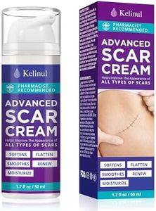 Scar Cream - Advanced Silicone Scar Gel for C-Section, Stretch Marks, Acne, Surgery, Effective for both Old and New Scars- Advanced Post Surgery Supplies - Try Surgical Silicone Scar Sheets - 1.7 oz