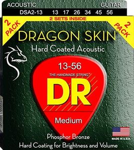 DR Strings DRAGON SKIN Acoustic Guitar Strings (DSA-2/13)