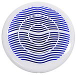 Rockville MS10LW 10" 2400 Watt White Marine/Boat 10" Subwoofer with LED