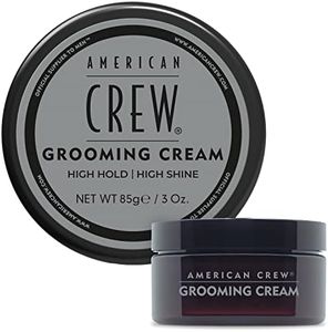 American Crew Men's Grooming Cream, Like Hair Gel with High Hold & High Shine, 3 Oz (Pack of 1)