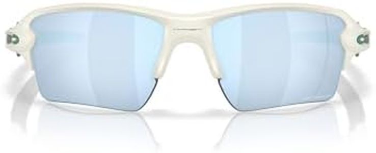 Oakley OO9188 Flak 2.0 XL Sunglasses, Matte Mist/Prizm Deep Water Polarized, 59 mm