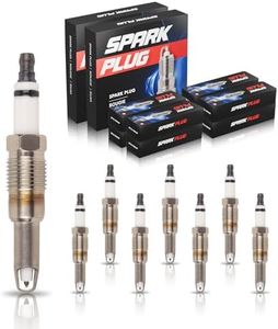 ENA Set of 8 Platinum Spark Plug Compatible with Ford Lincoln Mercury Expedition Explorer F-150 F-250 F-350 F-450 F550 Mark LT Navigator Mountaineer 4.6L 5.4L 6.8L Replacement for ‎PZT14F SP515 SP546