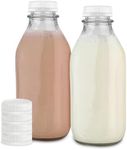 Stock Your Home Liter Glass Milk Bo