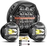 DOT Approved 1200% Bright 180W 7'' 