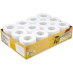 Breeze ‎BRE007 2 ply Toilet Tissue Paper Big, Mega & Family Sanitary Rolls 3X Thicker, Extra Soft & Highly Absorbent (Pack Of 12 x 250 Sheets, 11 x 10 cm)