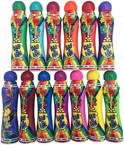 Dab-O-Ink 3oz Bingo Daubers - Mixed Colors - 24ct (13 Colors)