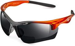 ToolFreak Rebel Bifocal Safety Glasses 2.0 Tinted, Rated ANSI z87+ Impact/UV