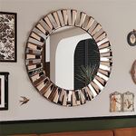 Artloge 80cm Round Wall Mirror: Lar