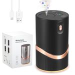 Waterless Diffuser for Essential Oil, Mini Scent Air Machine Nebulizer, 1/2/4/6H/Continous Mode, 3 Mist Level, USB Rechargeable, Portable Aromatherapy Atomizing Diffuser for Home Bedroom Car Office