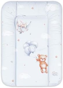 Mueble cambiador bebe 70 x 50 cm - Cambiador bebe impermeable Colchoneta cambiador Motivo Oso de peluche B