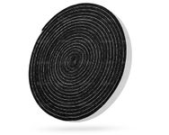 GriAddict 15 FT Grill Seal Gasket for Smokers, BBQ High-heat Felt Gasket - Black, 1/2" Wide, 1/8" Thick. Self Stick Fire Tape Replacement Accessories for Lid and Top. Essential to Keep Heat Locked