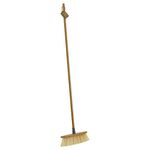 JVL 20-306 Bamboo Indoor Sweeping Brush Broom, Natural, 128cm