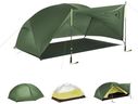 Naturehike Mongar 1/2/3 Person Backpacking Tent,Waterproof Easy Setup Lightweight Camping Tent with Footprint