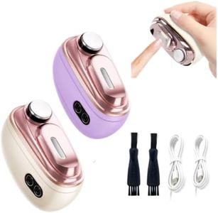 2-in-1 Smart Electric Nail Clipper & Polisher, Electric Nail Trimmer，2PCS