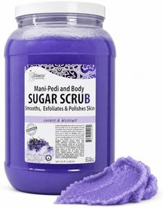 SPA REDI – Sugar Body Scrub, Lavender and Wildflower, 128 Oz Exfoliating, Moisturizing, Hydrating and Nourishing, Glow, Polish, Smooth and Fresh Skin - Body Exfoliator