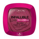 L’Oréal Paris Infallible 24H Freshwear Blush, Long-Lasting, Waterproof & Soft Matte Finish, Legendary Berry, 9g