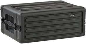 SKB 1SKB-R4S 4U Shallow Roto Rack with Steel Rails Front/Back, 10.5-Inch Deep Rail to Rail