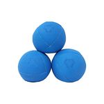 Zeekio Juggling Balls Taylor Tries Pro Set - [Set of 3] 8-Panel, Synthetic Leather, Circus Balls, Millet Filled (Blue)