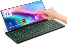 GWSGUT 12.8" Portable Monitor Touchscreen with Keyboard, Screen Extender with Silent Portable Keyboard, USB-A Type-C Monitor for Laptop, Desktop, Mini PC, MacBook